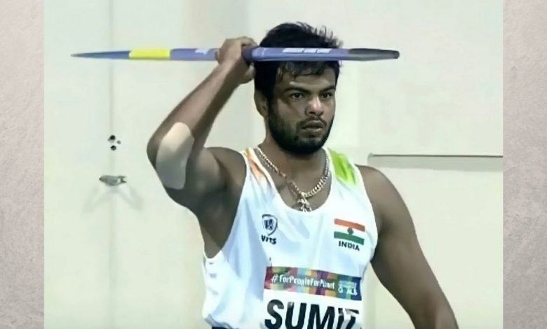 Sumit Antil wins F64 Javelin Throw gold medal with World record on his debut at Paralympic Games