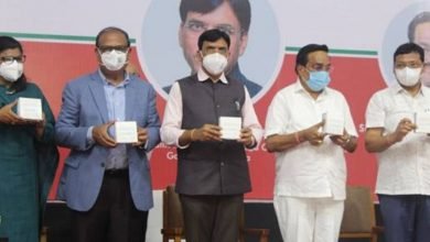 Union Minister for Health and Family Welfare and Chemicals and Fertilizers, Shri Mansukh Mandaviya releases first commercial batch of COVAXIN manufactured in Ankleshwar, Gujarat