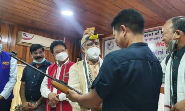 Air gun surrender campaign will run across the country: Shri Ashwini Choubey