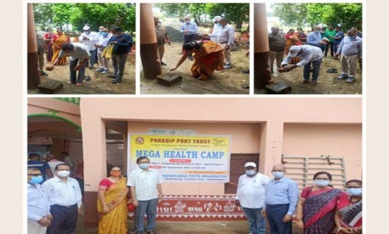 Azadi ka Amrit Mahotsav: Free multi-specialty health camp held by PPT at Gadakujanga, Jagatsinghpur