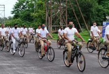 Photo of CISF organizes Azadi Ka Amrit Mahotsav Cycle Rally