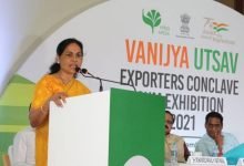 Photo of “Exporters Conclave” cum Exhibition inaugurated by Ms. Shobha Karandlaje, Hon’ble Union Minister of State for Agriculture and Farmers Welfare