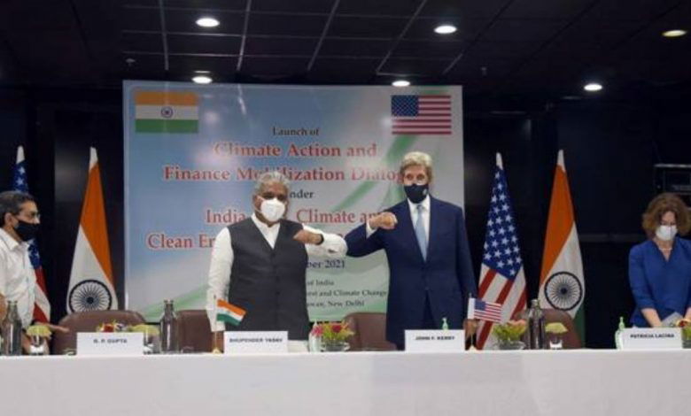 India and the US launch the Climate Action and Finance Mobilization Dialogue (CAFMD)
