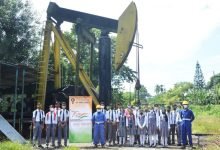 OIL organizes study visits for school students to a Sucker Rod Pump