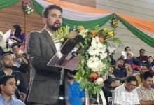 Photo of Rs 200 Cr. allotted for Development of sports infrastructure on the modern pattern in U.T of J and K: Shri Anurag Thakur
