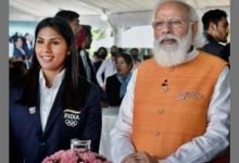 The sword of first Indian woman fencer to qualify for Olympics Bhavani Devi now in e-auction of gifts and mementos received by Prime Minister