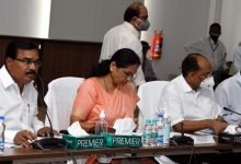 UNION MINISTER MS.SHOBHA KARANDLAJE REVIEWSIMPLEMENATION OF CENTRAL SCHEMES IN AGRICULTURE IN THE STATE of TELANGANA