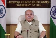 Union Minister Shri Narendra Singh Tomar presents the progress of Indian Agriculture in the meeting of G-20 Agriculture Ministers
