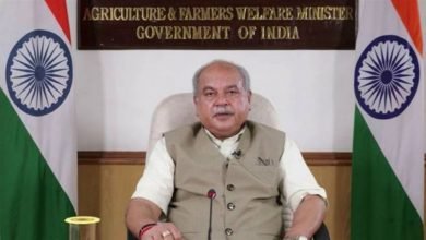 Photo of Union Minister of Agriculture and Farmers Welfare Shri Narendra Singh Tomar virtually attends the meeting of G-20 Agriculture Ministers