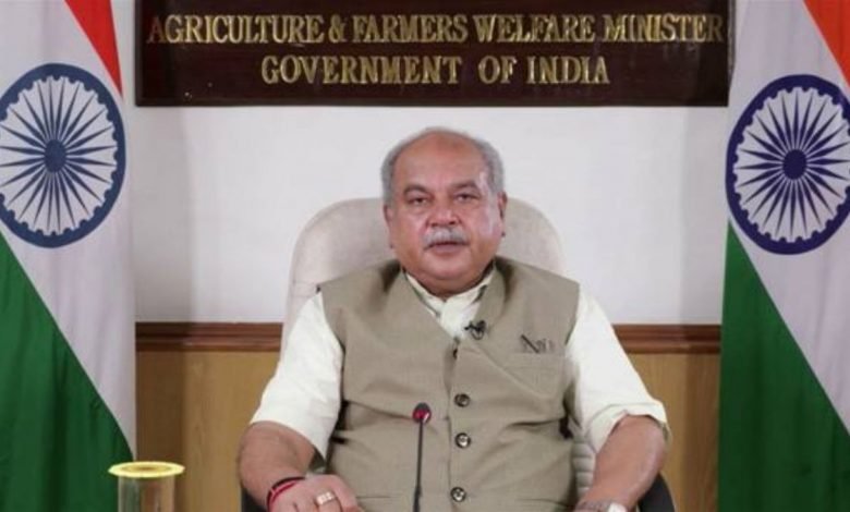 Union Minister of Agriculture and Farmers Welfare Shri Narendra Singh Tomar virtually attends the meeting of G-20 Agriculture Ministers