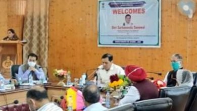 Union Ayush Minister Shri Sarbanand Sonowal Visits Baramulla presides over Seminar on AYUSH Intervention; Inaugurates Yoga Demonstration cum Exhibition Camp