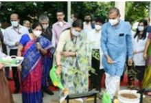 Photo of Women and Child Development Minister Smriti Zubin Irani inaugurates NUTRI GARDEN at All India Institute of Ayurveda