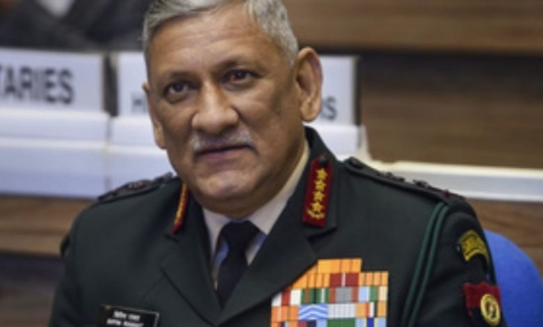 AIR’s Sardar Patel Memorial Lecture 2021 to be delivered by CDS General Bipin Rawat