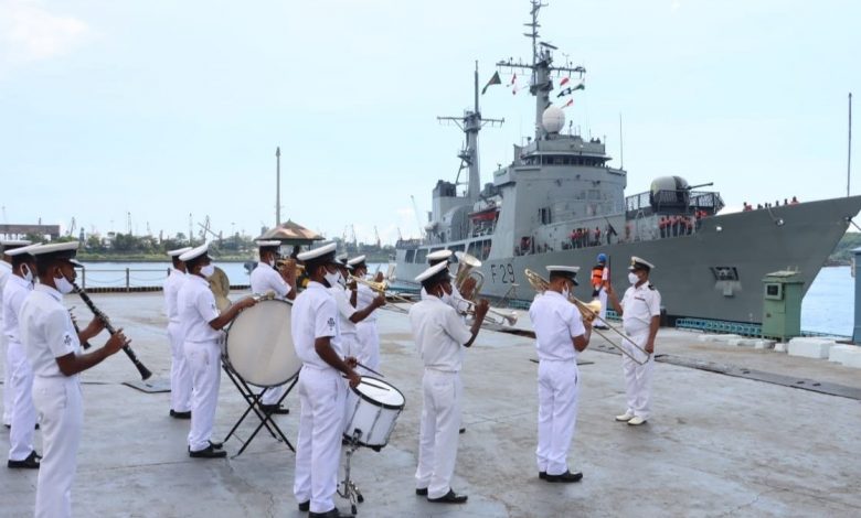 BNS SOMUDRA AVIJAN ARRIVES AT VISAKHAPATNAM TO COMMEMORATE SWARNIM VIJAY VARSH