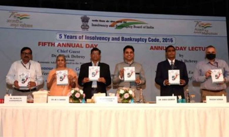Insolvency and Bankruptcy Board of India celebrates Fifth Annual Day