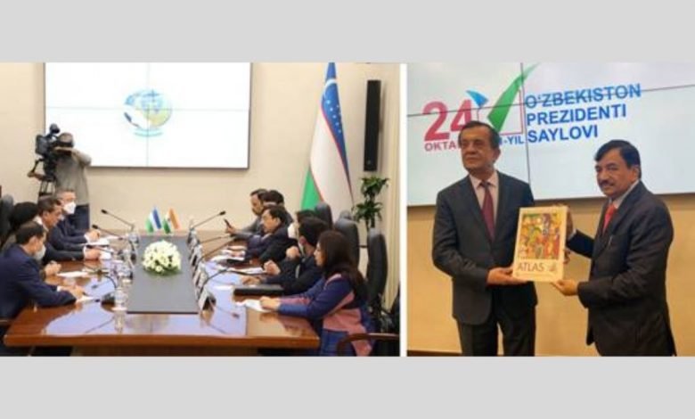 Shri Sushil Chandra, Chief Election Commissioner of India visits Uzbekistan as an International Observer for Presidential Elections (21 - 25 Oct 2021)