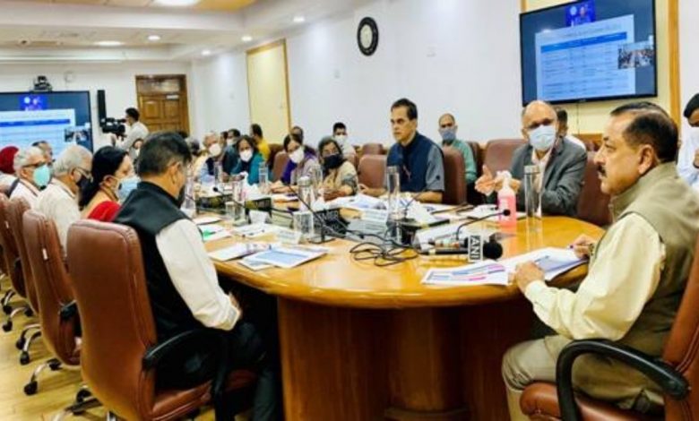 Union Minister Dr Jitendra Singh reviews the progress of Special Campaign launched on 2nd October for disposal of pendency in Government of India