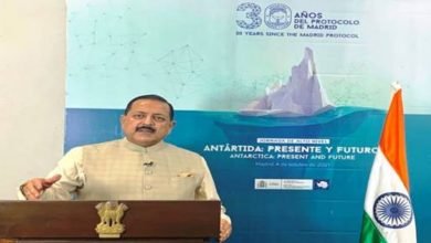 Union Minister Dr Jitendra Singh says, India is committed to curtailing carbon emissions in the Antarctic atmosphere
