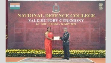 106 officers awarded parchments for successfully completing the 61st NDC course