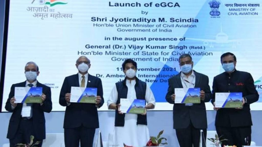 Civil Aviation Minister Shri Jyotiraditya Scindia launches GCA (e-Governance in Directorate General of Civil Aviation)