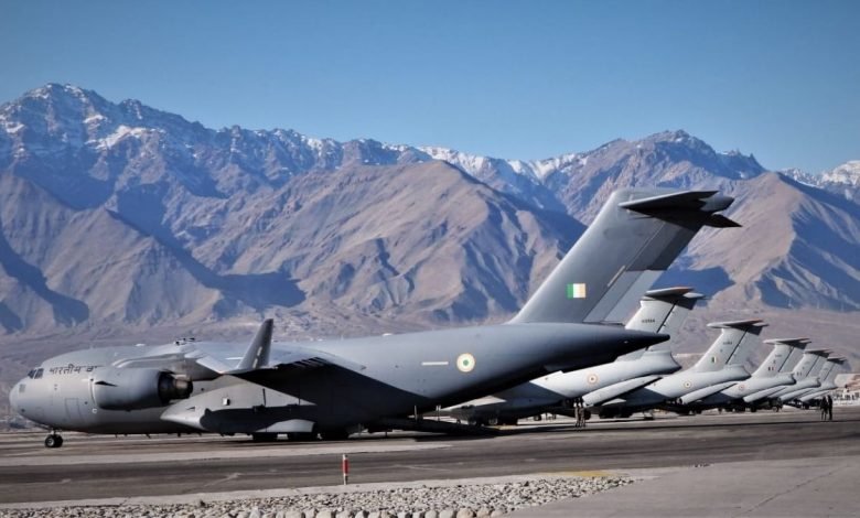 INDIAN AIR FORCE REVALIDATES HEAVY LIFT FOR WINTER STOCKING