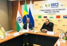 India calls for BRICS to work towards its rightful place in the global innovation index