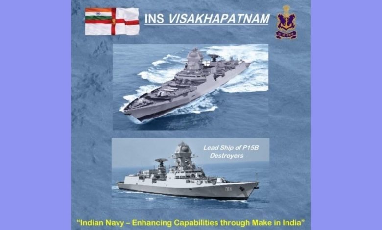 PM expresses happiness over the commissioning of indigenously designed INS Visakhapatnam