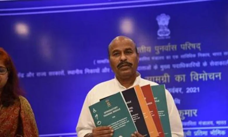 Union Minister for Social Justice and Empowerment Dr Virendra Kumar Releases Training Modules of Central Sector Scheme
