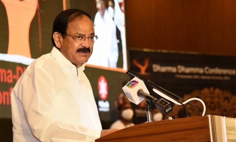 Vice President calls for awarding some extra marks to sportspersons in college admissions and job promotions to incentivise sports