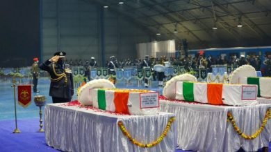 AIR MARSHAL DEV EXPRESSES HIS CONDOLENCES ON THE DEMISE OF GENERAL BIPIN RAWAT