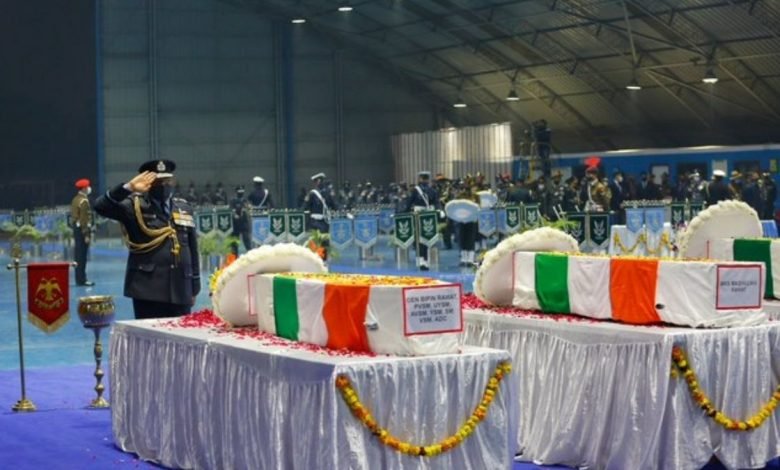 AIR MARSHAL DEV EXPRESSES HIS CONDOLENCES ON THE DEMISE OF GENERAL BIPIN RAWAT