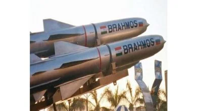 Photo of Air version of BrahMos supersonic cruise missile successfully test-fired from Sukhoi 30 MK-I off Odisha coast