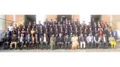CEC Shri Sushil Chandra addresses the 74th batch of IRS Officer Trainees