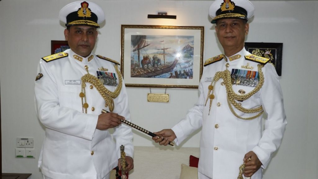 CHANGE OF COMMAND OF WESTERN FLEET