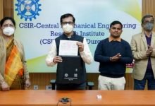 Photo of CSIR shares Technology Know-How of ‘Vehicle-mounted Drain Cleaning System’ to a Gujarat company MANIAR & CO.