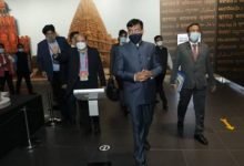 Photo of Dr Mansukh Mandaviya, Union Health Minister visits the India Pavilion at EXPO 2020 in Dubai