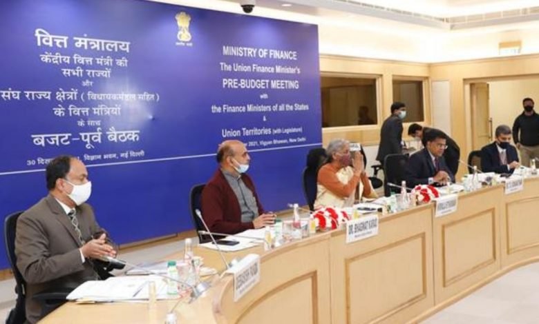 Finance Minister Smt. Nirmala Sitharaman chairs Pre-Budget consultation with Finance Ministers of States