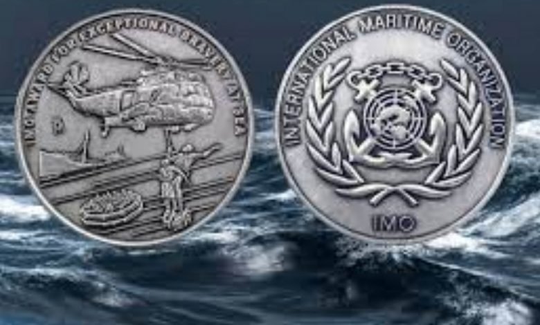 IMO Award for exceptional bravery at sea to Indian Navy, ICG and Master along with a crew of tugboat Ocean Bliss