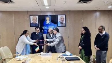 Photo of NITI Aayog signs a Statement of Intent with the United Nations World Food Program (WFP)