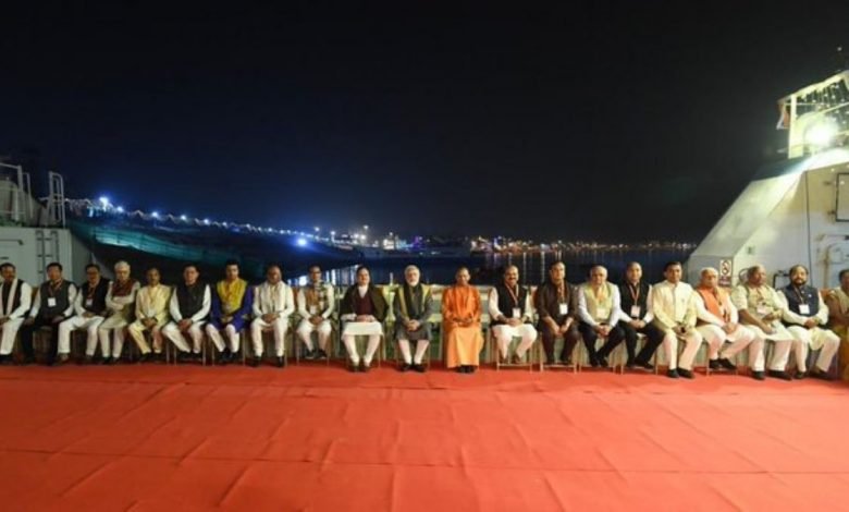 PM attends Ganga Aarti, holds meetings with CMs and Deputy CMs and inspects key development projects in Kashi