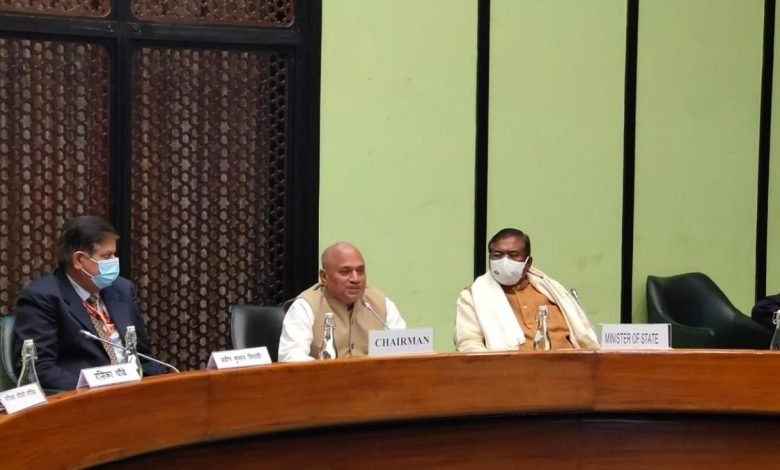 Shri Ram Chandra Prasad Singh calls for Boosting of Domestic Production of Manganese Ore