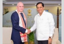 Russian Minister of Industry and Trade calls on Shipping Minister Shri Sarbananda Sonowal
