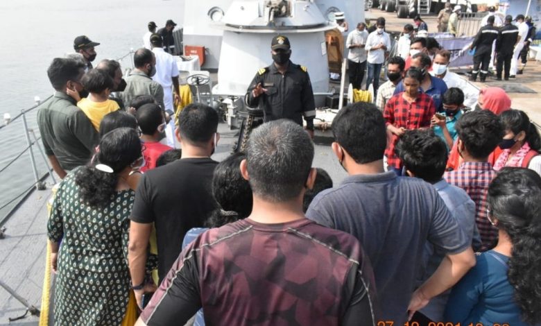 VISIT BY INDIAN NAVAL SHIPS TO BEYPORE