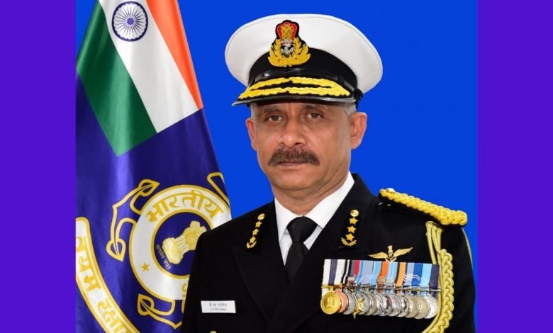 Director-General VS Pathania takes over as DG Coast Guard