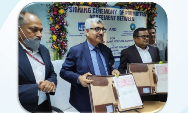 NHPC SIGNS PROMOTERS AGREEMENT WITH GEDCOL FOR “DEVELOPMENT OF 500 MW FLOATING SOLAR PROJECTS