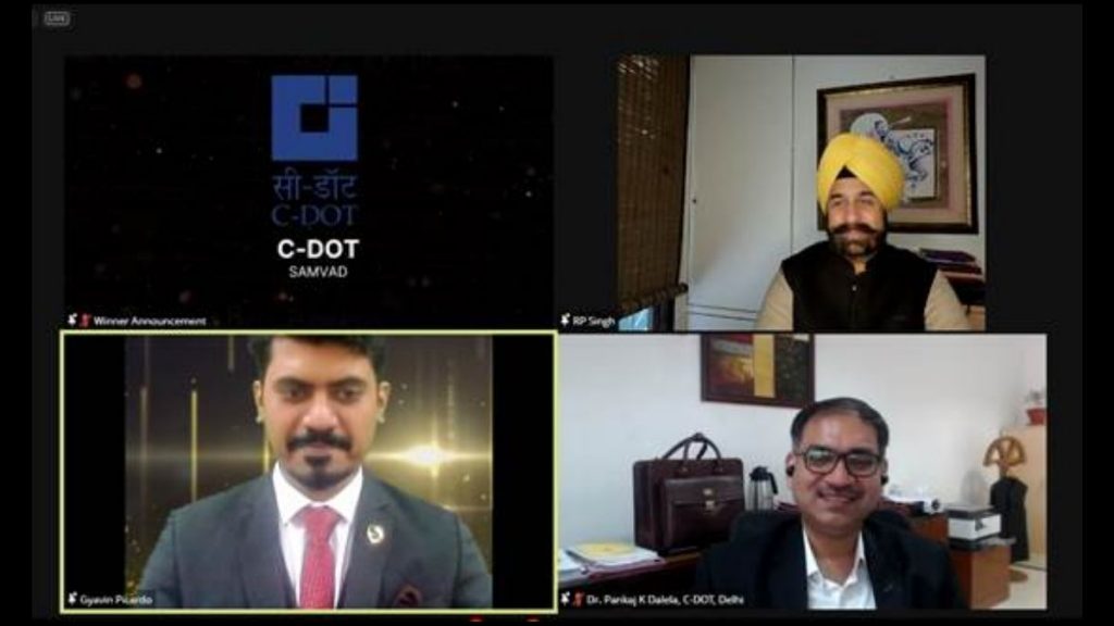 C-DOT bags 3 awards for its indigenously designed and developed innovative Telecom solutions
