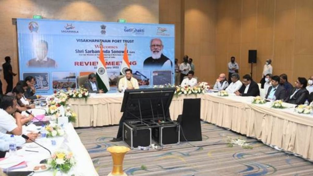 Shri Sarbananda Sonowal emphasizes the importance of PM Gati Shakti for removal of all bottlenecks and timely completion of Projects