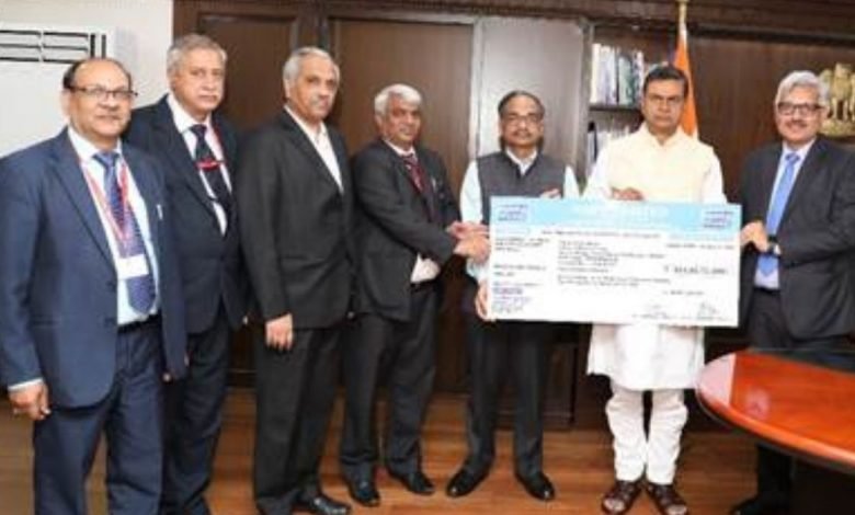 NHPC pays an interim dividend of Rs. 933.61 crore to the Government of India for FY 2021-22