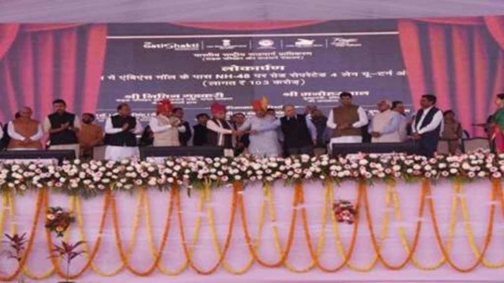 Shri Nitin Gadkari inaugurates 19 National Highway projects worth Rs 1407 crore in Haryana and Rajasthan