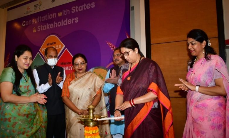 “Gender component is now an integral part of inter-governmental fiscal transfers”: WCD Minister Smt Smriti Irani